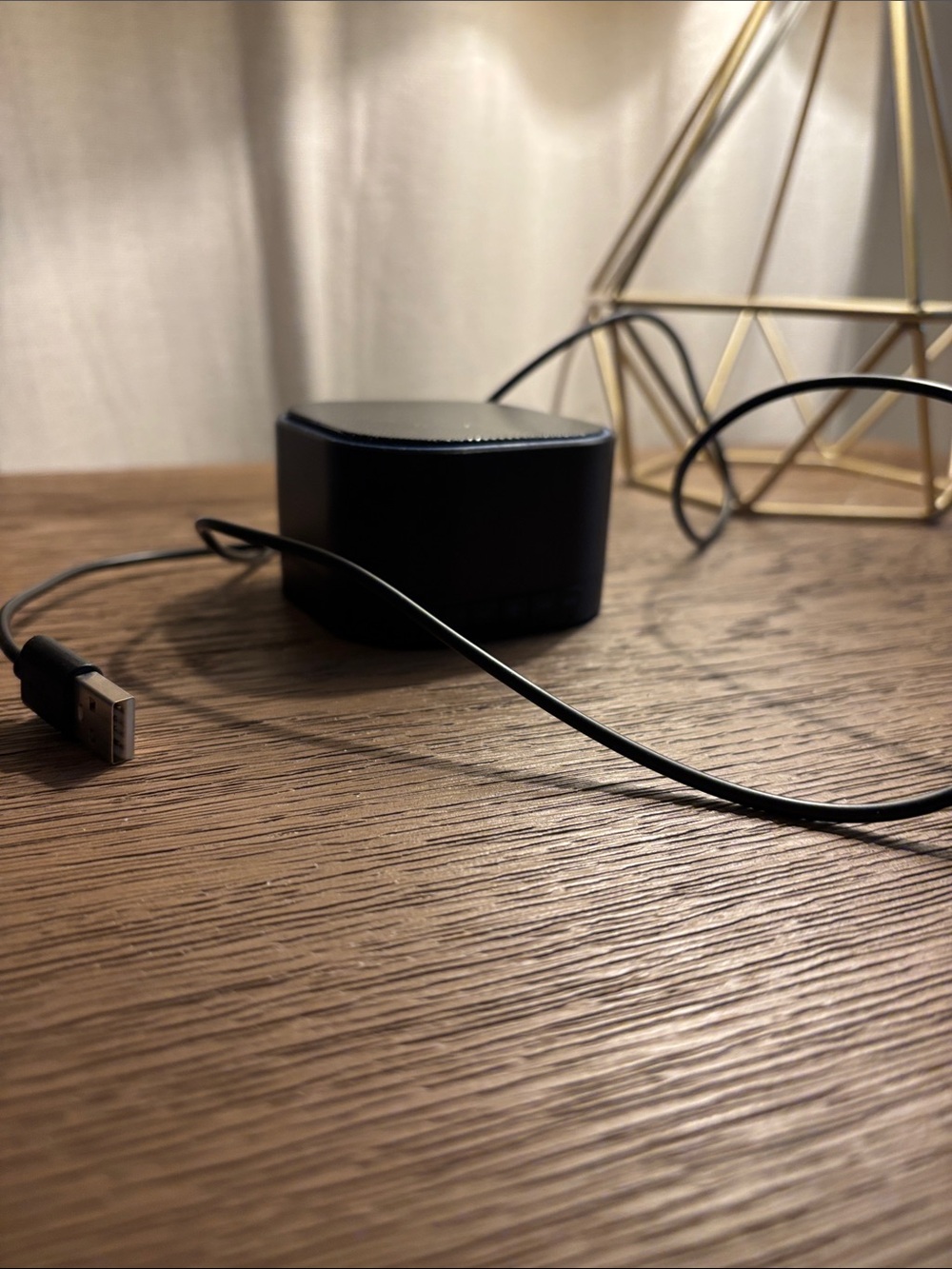 Portable Black USB Speaker